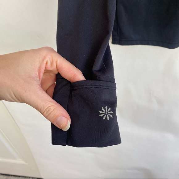 Athleta Workout Yoga 1/4 Zip Pullover Small - Picture 3 of 7